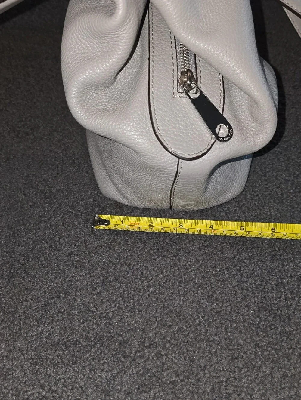 Michael Kors Cream Pebbled Leather Shoulder Tote